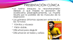 CLOSTRIDIUM B Presentacion clinica