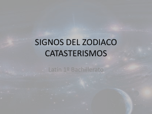 signos del zodiaco catasterismos