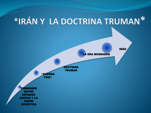 Irán y la doctrina Truman