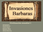 Las invasiones bárbaras.