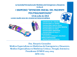cinematica del trauma - SVMED Sociedad Venezolana de Medicina