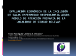 Evaluación Económica de la Inclusión de Salas Enfermedad