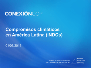 Los compromisos climáticos en América Latina, país por país