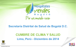 Avances del programa - The Global Climate and Health Alliance