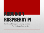 ARDUINO Y RASPBERRY PI