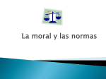 La moral y las normas