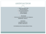 AMINOACIDOS - Tutorias Ut