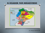 el ecuador, país megadiverso