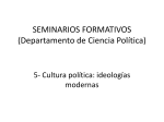 SEMINARIOS FORMATIVOS (Departamento de Ciencia Política) 5