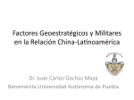 Factores geoestrate*gicos y militares en la relacio - Red ALC