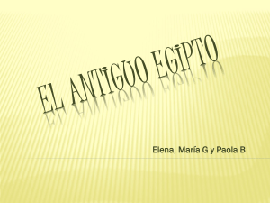 El antiguo egipto - CEIP Piedra de Arte