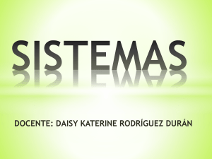 CLASE 1 SISTEMAS - Mauricio