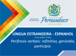 Língua Estrangeira – Espanhol, 3º Ano, Perífrasis verbais: infinitivo