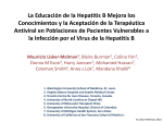 La Educación de la Hepatitis B Mejora los Conocimientos y la