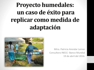 Mtra. Patricia Arendar - 1er Foro Nacional de Adaptación al Cambio