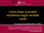 Producción científica de UPC en SCOPUS, 2007-2011