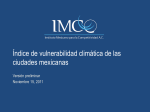 Consejo de administración - Índice de vulnerabilidad climática