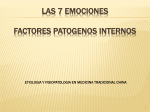 factores patogenos internos las 7 emociones.