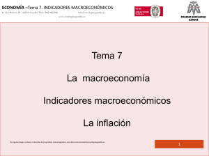 Presentación: tema7-los indicadores econmicos