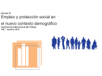 Empleo y Proteccion Social en el nuevo contexto demografico
