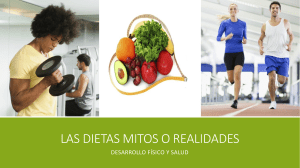 las dietas mitos o realidades