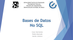 Bases de Datos No SQL - ABD-UCV