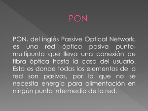 PON - Sistemas de Transmisión