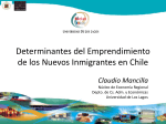 Emprendimiento - sociedad chilena de políticas públicas