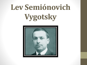 Lev Semiónovich Vygotsky