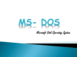 Ms-Dos - computacion3b