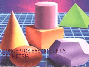 Conceptos básicos de la geometría