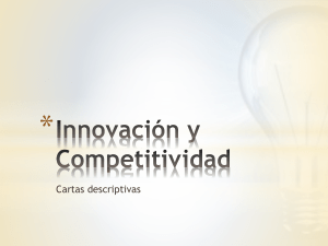 Innovación y Competitividad