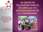 Diapositiva 1 - Fundación Hijos del Maíz