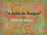 *A julia de burgos*