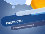 producto - Mercadotecnia y Creatividad
