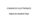 COMERCIO ELECTRONICO INBOUN MARKETING