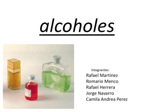 Alcoholes 1.