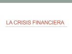 La crisis finaciera