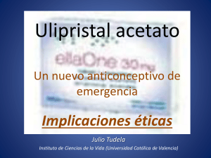 Ulipristal acetato Comunicación Máster UNAV
