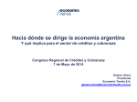 Al borde de la recesión Hacia dónde se dirige la economía argentina