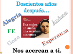 Diapositiva 1 - Misioneras de la Inmaculada Concepción