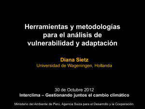 Univ. de Wageningen, Holanda - InterCLIMA