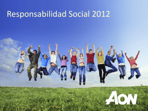 Responsabilidad Social 2012