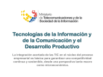 Presentación de PowerPoint - Ministerio de Telecomunicaciones y