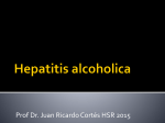 Hepatitis alcoholica - Unidad Hospitalaria San Roque