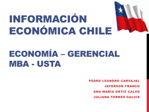 información económica chile economía * gerencial mba