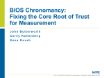 Fixing the Core Root of Trust for Measurement
