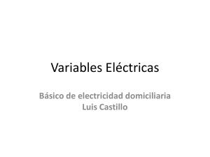 Variables electricas