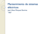 Mantenimiento de sistemas eléctricos