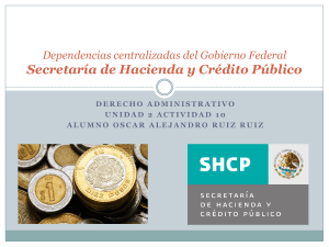 SHCP - Páginas Personales UNAM